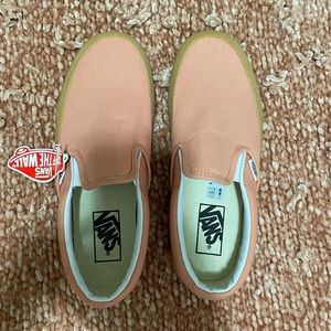 Pink slip on vans NWT